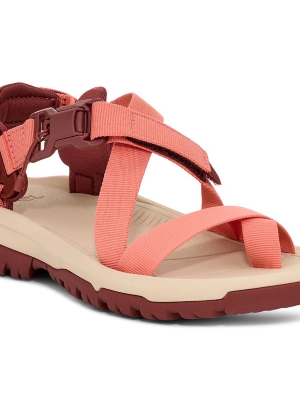 Teva Women's Hurricane Terra Dactyl Hiking Sandals Red/Pink Size 9 NWOB $140